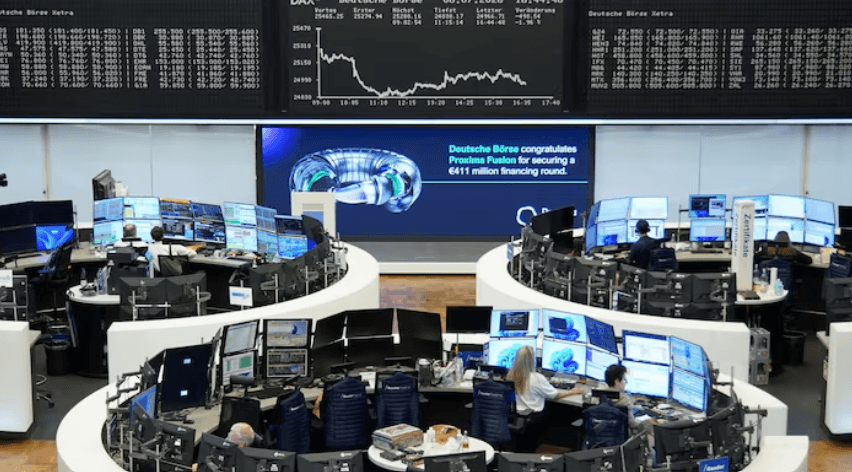 European stocks fell as tensions between the United States and Iran escalated
