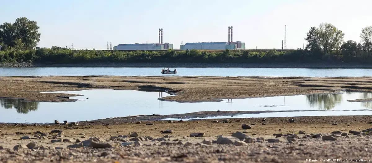 Hungary shuts down its only nuclear power plant as Danube levels plummet for the first time in 44